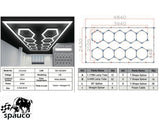 Luz LED Hexagonal
