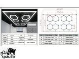 Luz LED Hexagonal