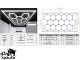 Luz LED Hexagonal
