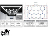 Luz LED Hexagonal