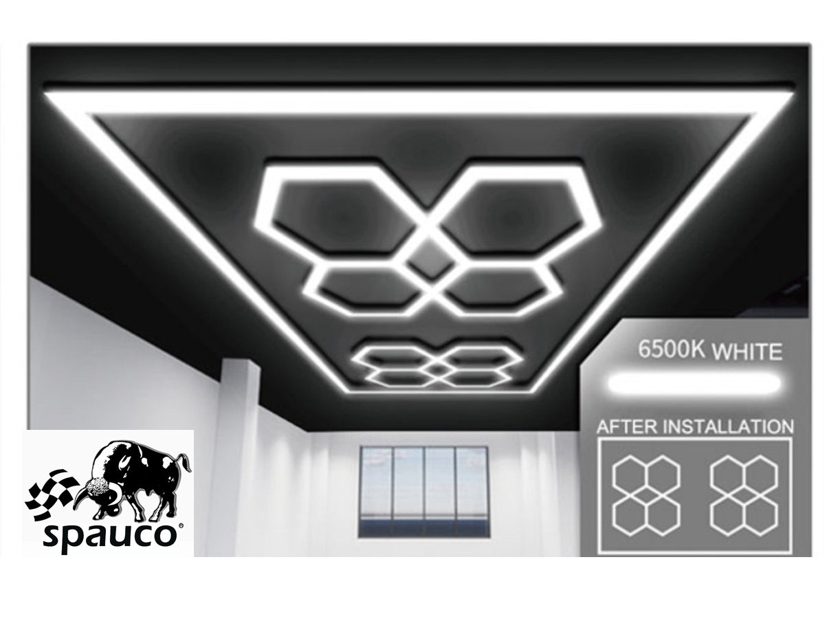 Luz LED Hexagonal