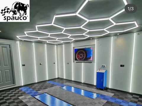 Luz LED Hexagonal