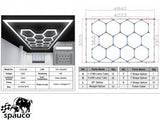 Luz LED Hexagonal