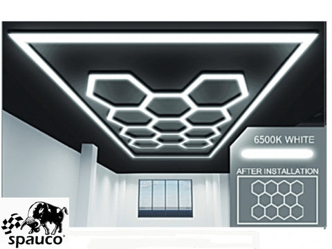 Luz LED Hexagonal