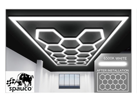 Luz LED Hexagonal