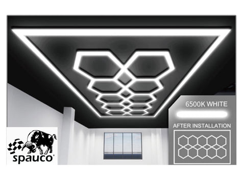 Luz LED Hexagonal