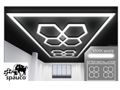 Luz LED Hexagonal