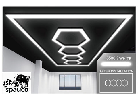 Luz LED Hexagonal